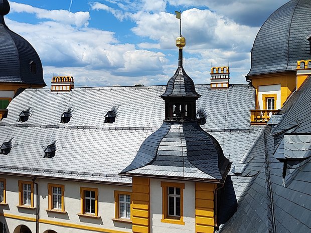 Schloss Seehof Dachsanierung